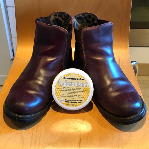 Beeswax Leather Balm - German Beeswax Bienen-Diatic Lederbalsam - 180ml