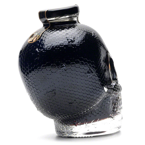 Special Edition "Save-The-Bees" Black Vodka with Honey (40% ABV) in Decorative 500ml Skull Bottle