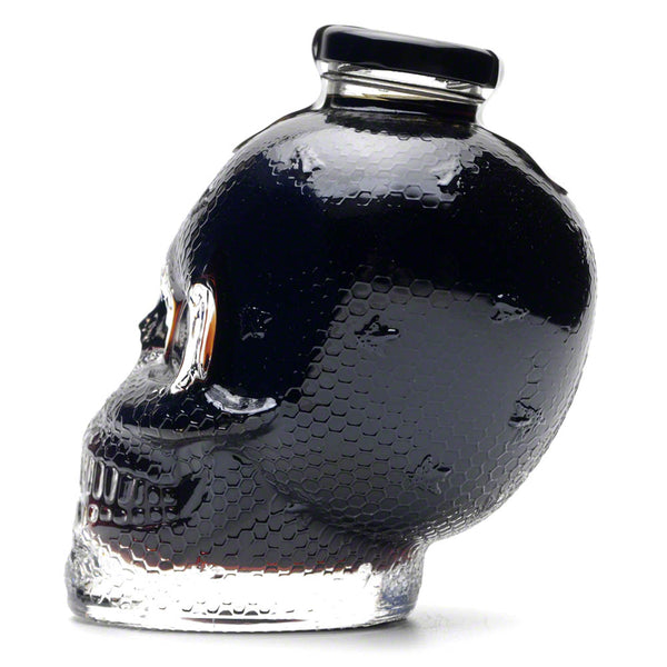 Special Edition "Save-The-Bees" Black Vodka with Honey (40% ABV) in Decorative 500ml Skull Bottle