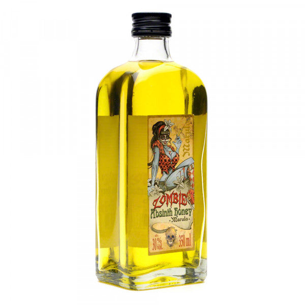 ZOMBIE'S ABSINTH HONEY (30% ABV) Honey Liquor - Large 350ml Bottle (Available in a choice of 4 Flavours)
