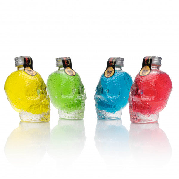 Special Edition "Save-The-Bees" ZOMBIE'S ABSINTH HONEY (30% ABV) 4 Pack with 1 Each of ALL Four 0.05l Flavours