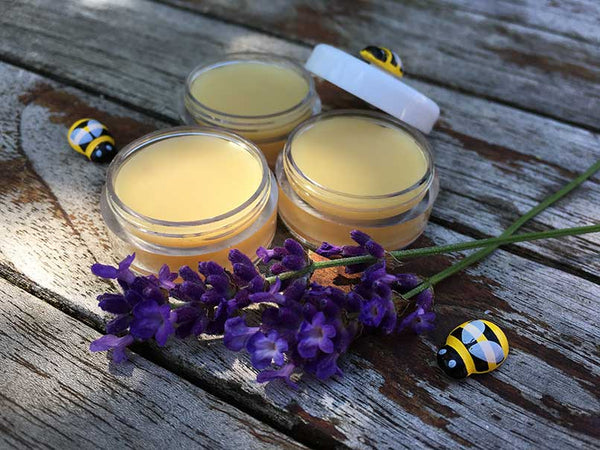 Lavender Embrace - Amazing Bees® Lip and Body Balm 100% NATURAL INGREDIENTS (Choice of 6g Slider Tin, or 4g Pot)