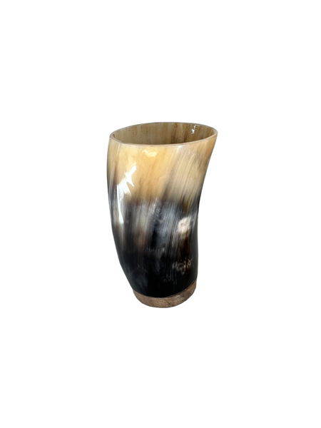 Real Drinking Horn Shot Glass - Various Colours. Polished outside and Laquered inside (Food-Safe).