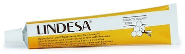 LINDESA Classic Yellow, Beeswax Hand Cream, Long Lasting 50ml Tube