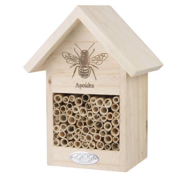 Beautiful Bee House - Solid Wood and Bamboo - Apoidea