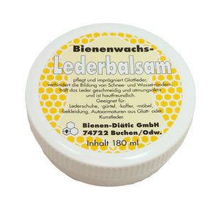 Beeswax Leather Balm - German Beeswax Bienen-Diatic Lederbalsam - 180ml