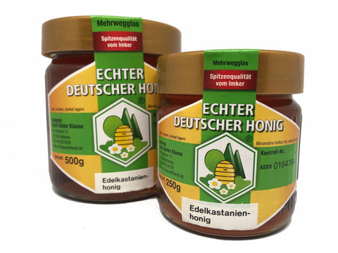 Chestnut Honey Jars
