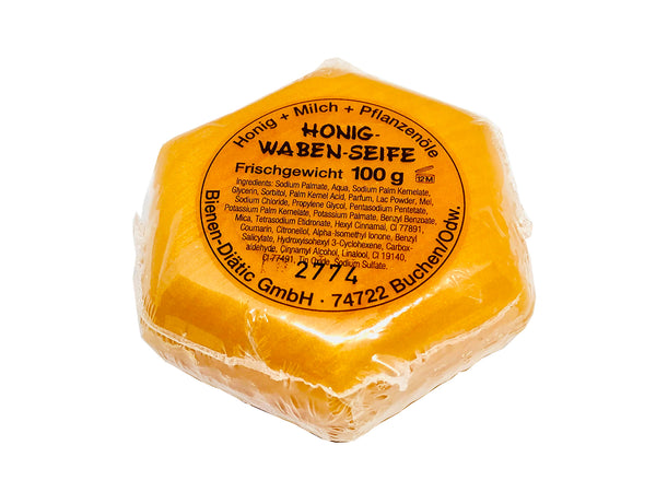 Milk & Honey Soap in Honeycomb Shape (100g Bar)