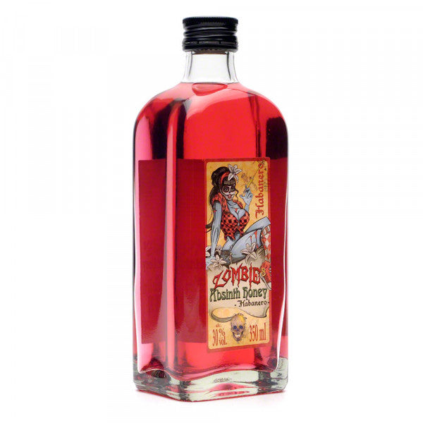 ZOMBIE'S ABSINTH HONEY (30% ABV) Honey Liquor - Large 350ml Bottle (Available in a choice of 4 Flavours)