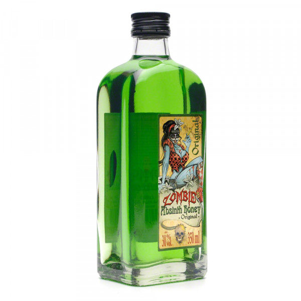ZOMBIE'S ABSINTH HONEY (30% ABV) Honey Liquor - Large 350ml Bottle (Available in a choice of 4 Flavours)